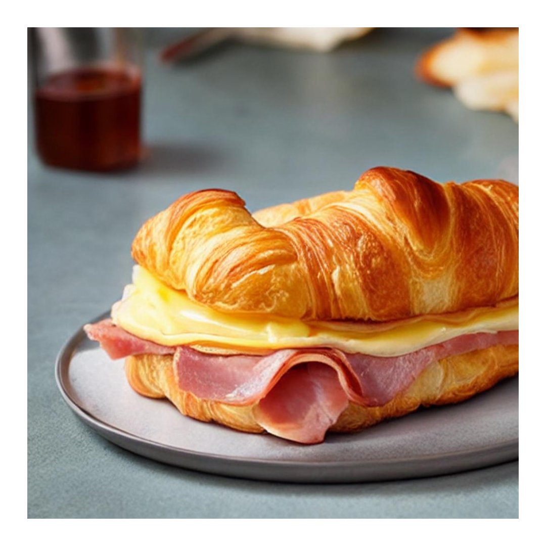 croissant sandwich